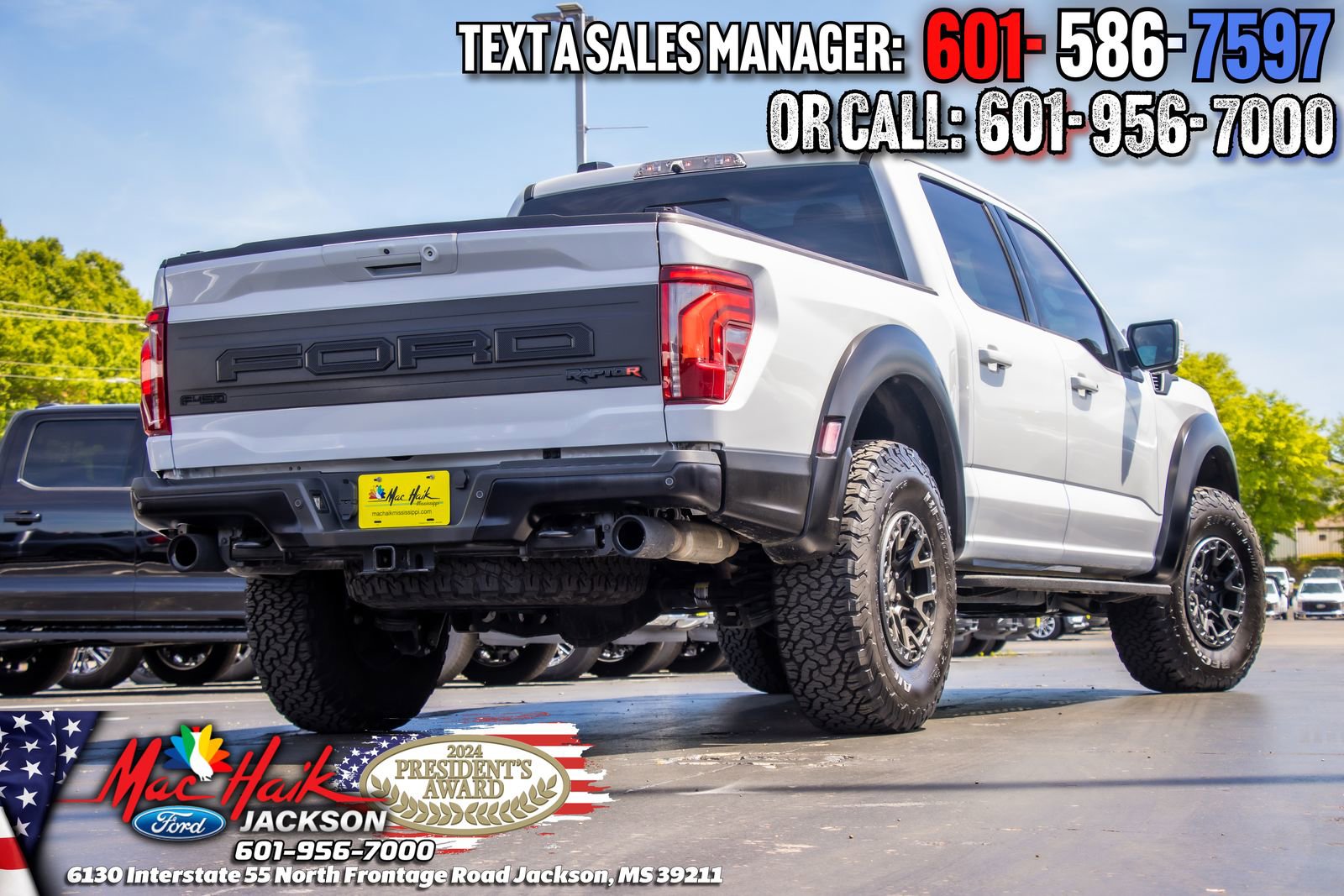 Certified 2025 Ford F150 Raptor w/ Equipment Group 803A Raptor R image 8