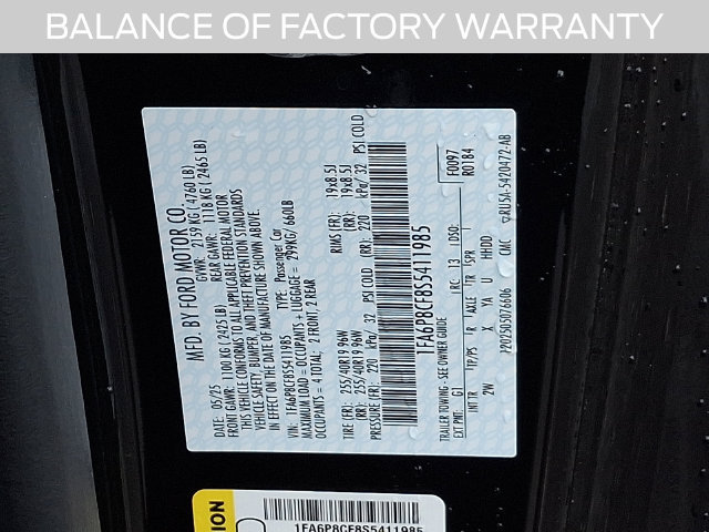 Used 2025 Ford Mustang GT RWD image 29