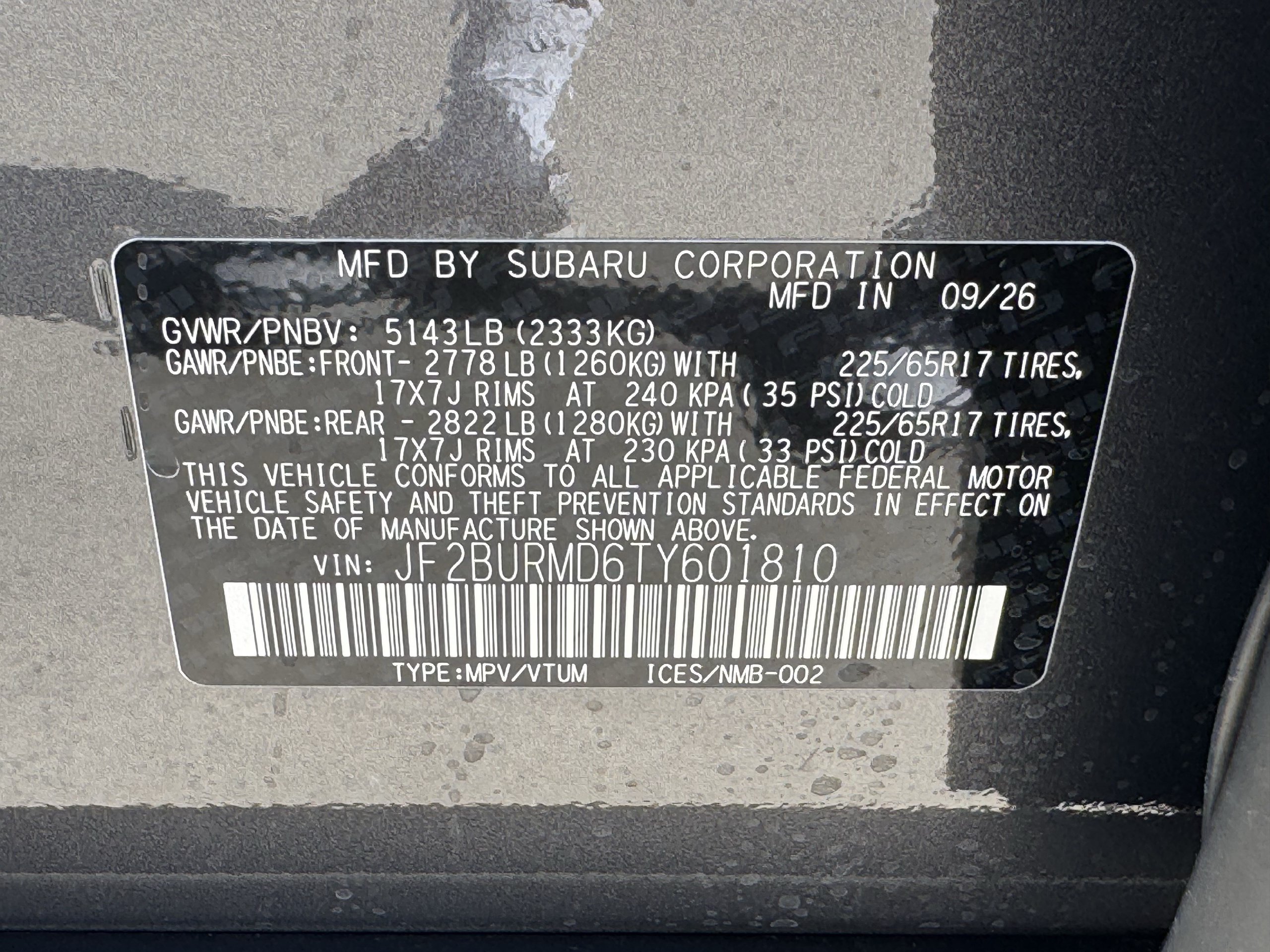New 2026 Subaru Outback Wilderness AWD/4WD image 26
