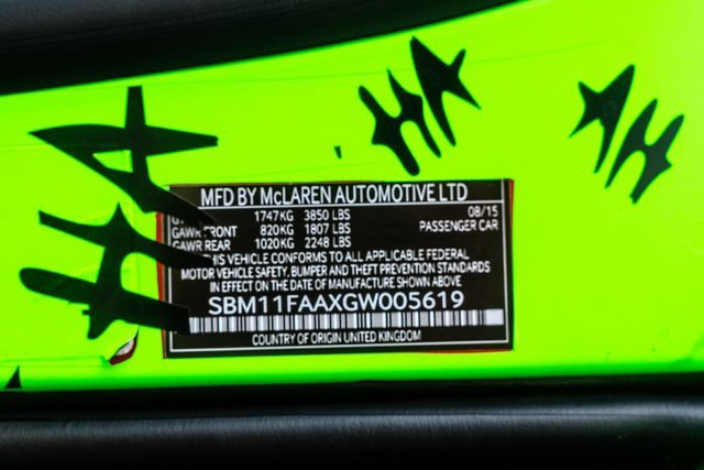 Used 2016 McLaren 650S Spider image 46