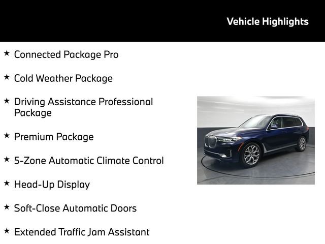 Used 2022 BMW X7 xDrive40i w/ Premium Package AWD/4WD image 5