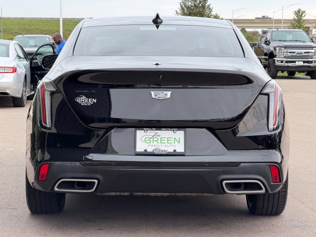 Used 2023 Cadillac CT4 Luxury w/ LPO, ONYX Package AWD/4WD image 8