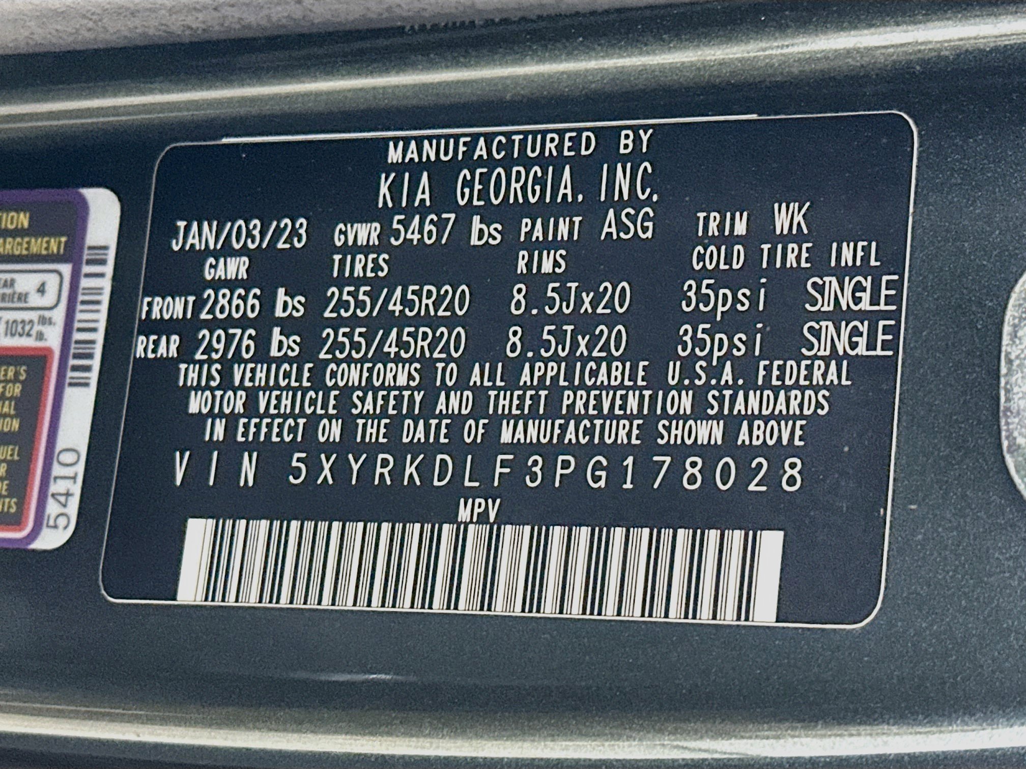 Used 2023 Kia Sorento SX Prestige AWD/4WD image 12