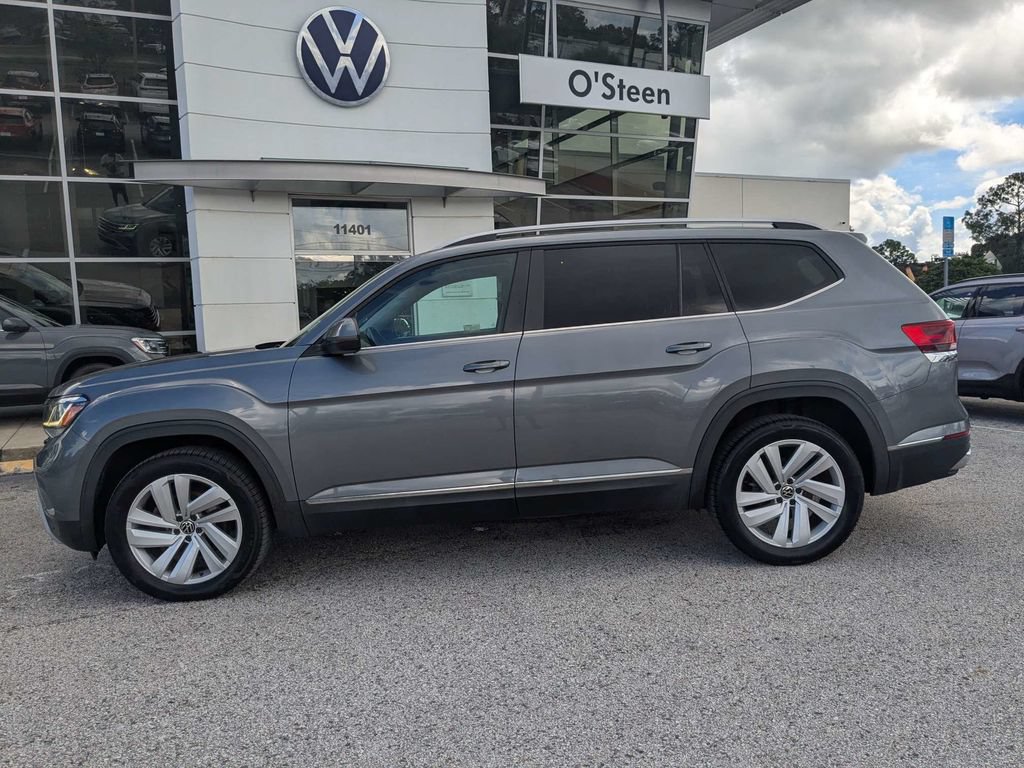 Used 2021 Volkswagen Atlas SEL AWD/4WD image 3