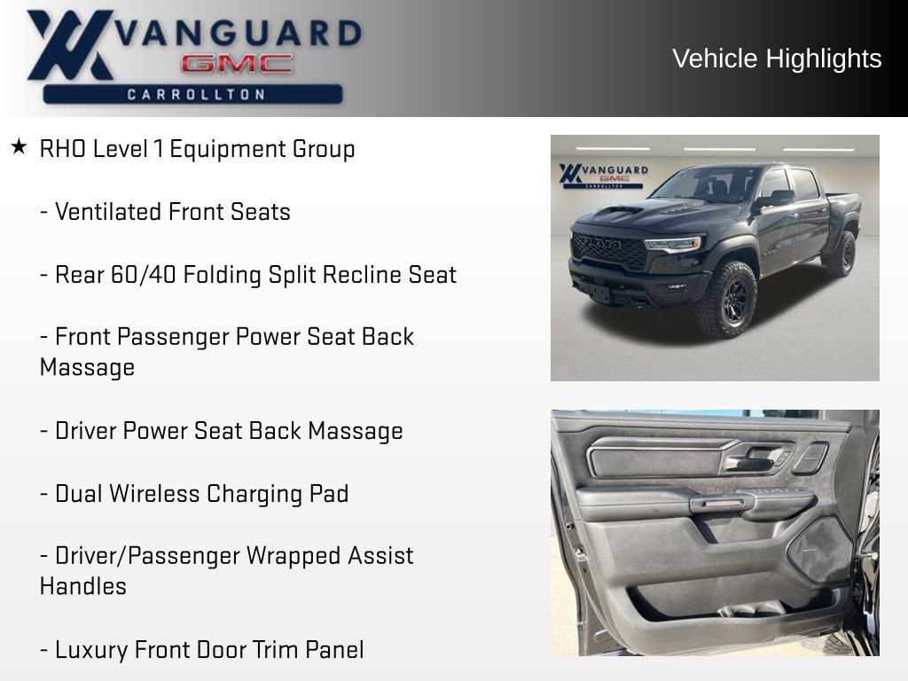 Used 2025 RAM 1500 RHO w/ RHO Level 1 Equipment Group image 11