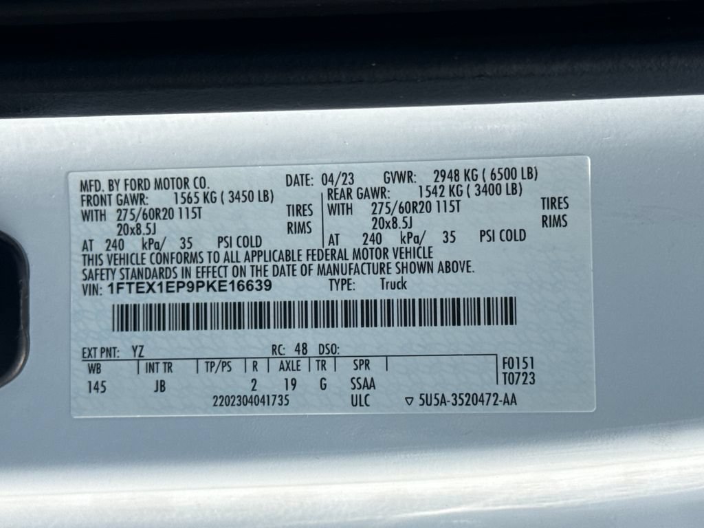 Used 2023 Ford F150 XL w/ STX Appearance Package AWD/4WD image 28