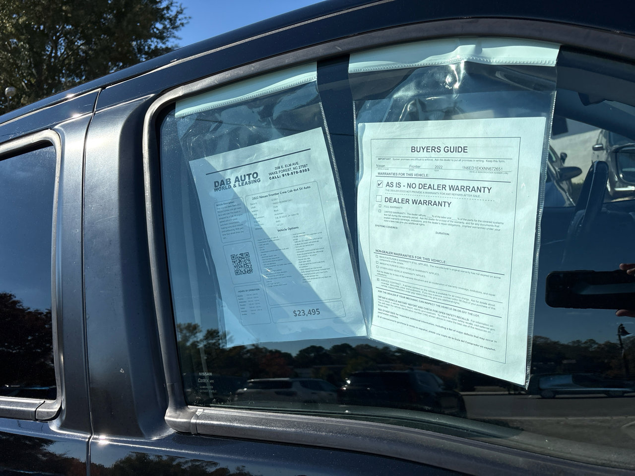 Used 2022 Nissan Frontier SV image 16