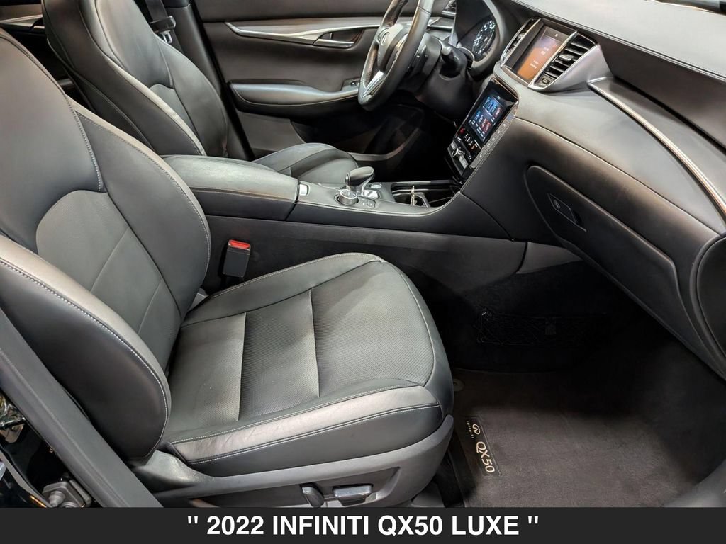 Used 2022 INFINITI QX50 Luxe w/ Cargo Package AWD/4WD image 34