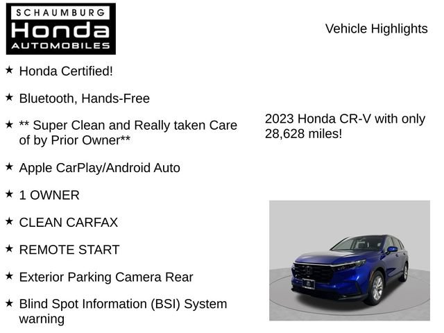 Certified 2023 Honda CR-V EX-L image 14
