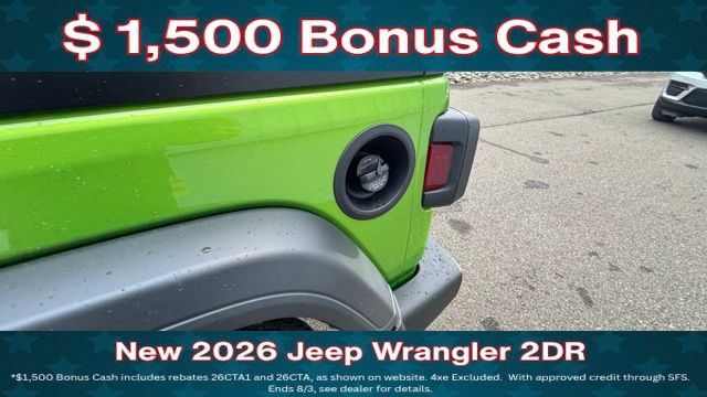New 2026 Jeep Wrangler Sport AWD/4WD image 26