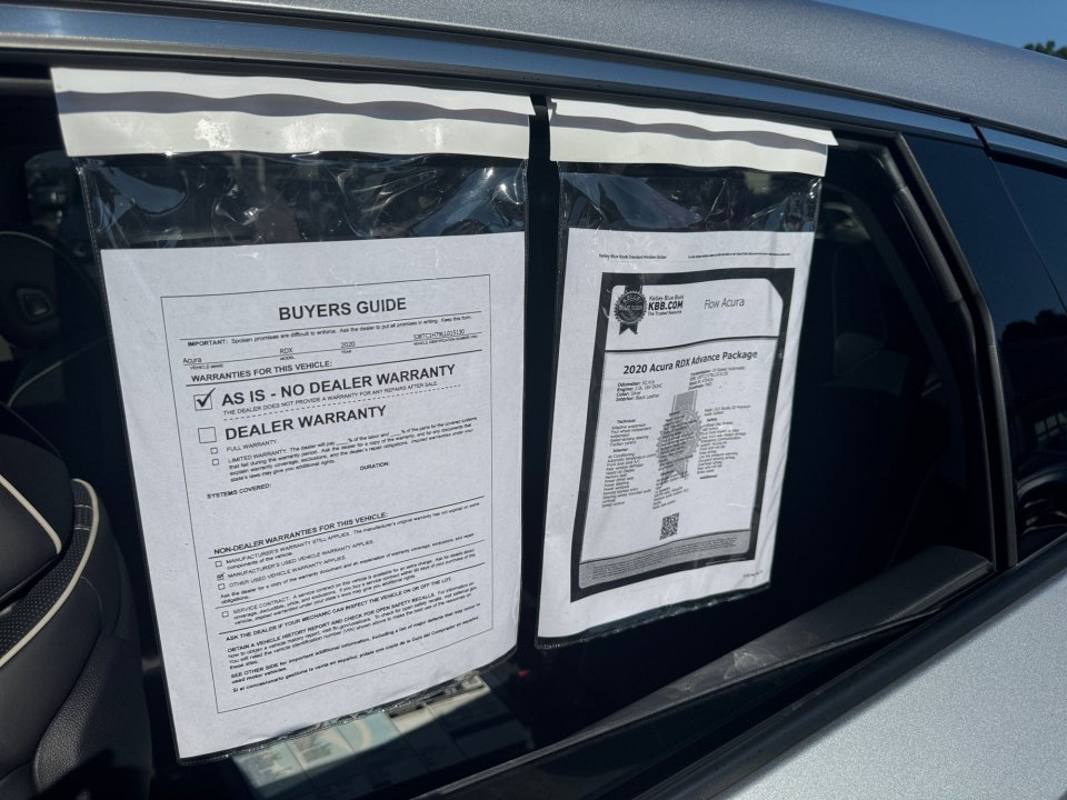 Certified 2020 Acura RDX FWD w/ Advance Package image 37