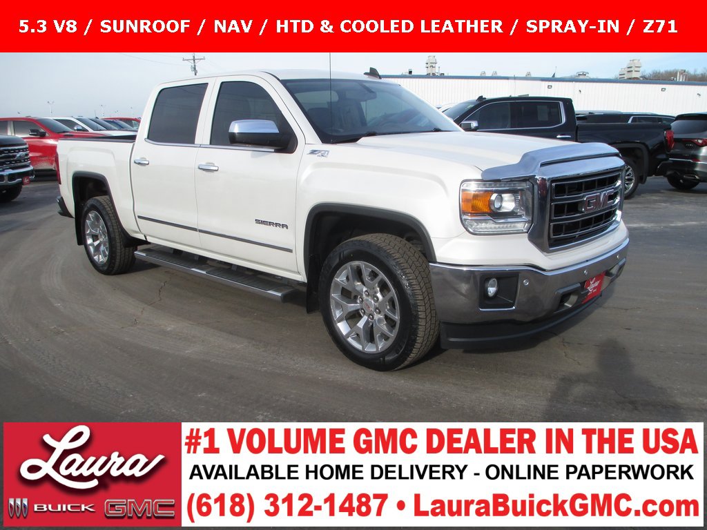 Used 2015 GMC Sierra 1500 SLT w/ SLT Crew Cab Value Package