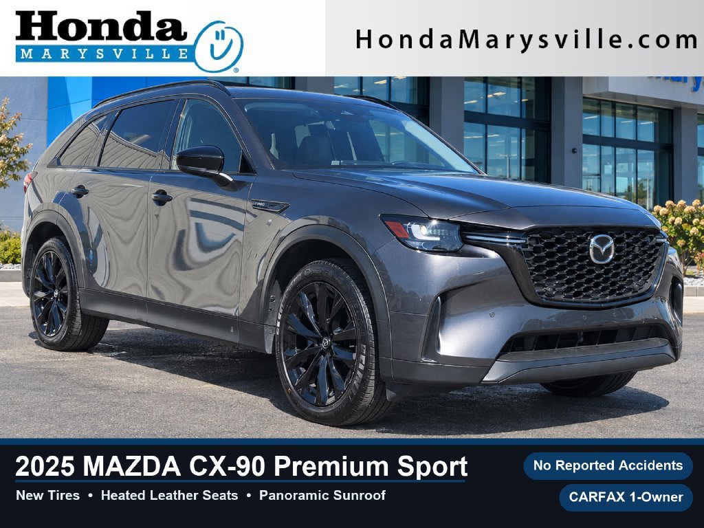 Used 2025 MAZDA CX-90 3.3 Turbo w/ Premium Sport Pkg