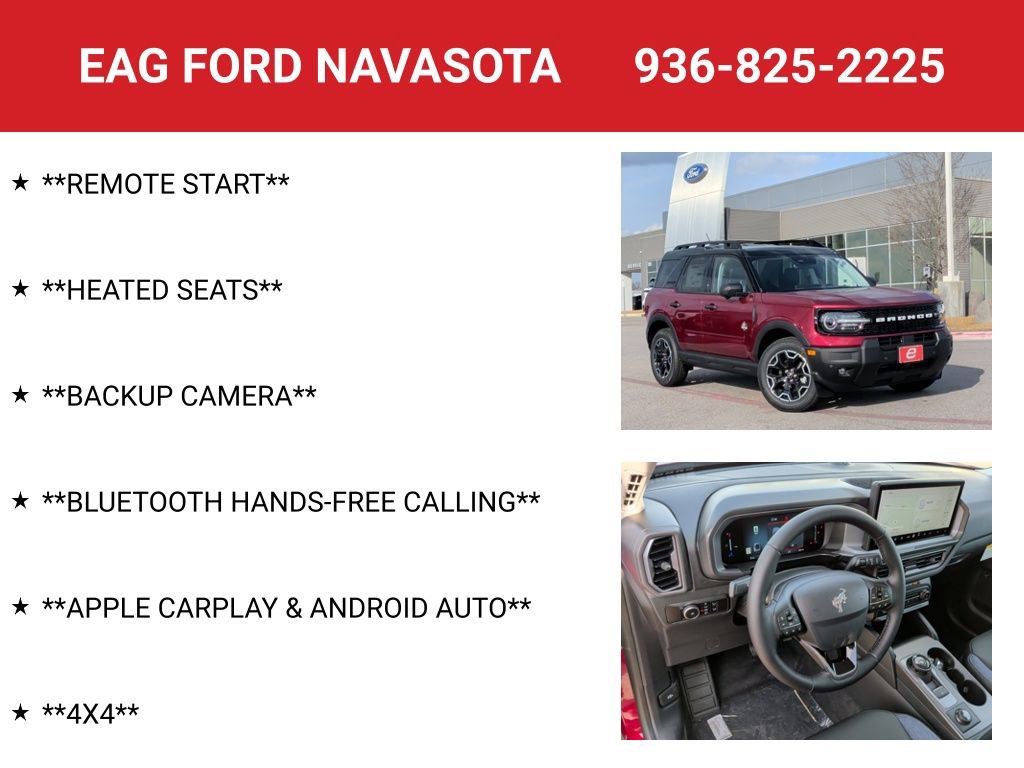 New 2026 Ford Bronco Sport Outer Banks w/ Outer Banks Tech Package+ image 4