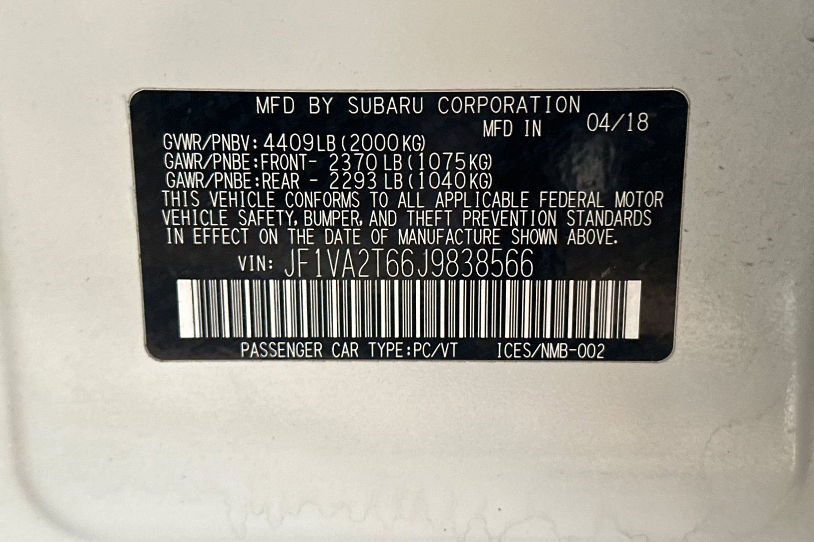 Used 2018 Subaru WRX STI Limited image 3