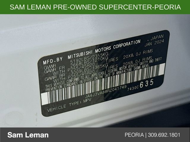 Used 2024 Mitsubishi Outlander SE image 31