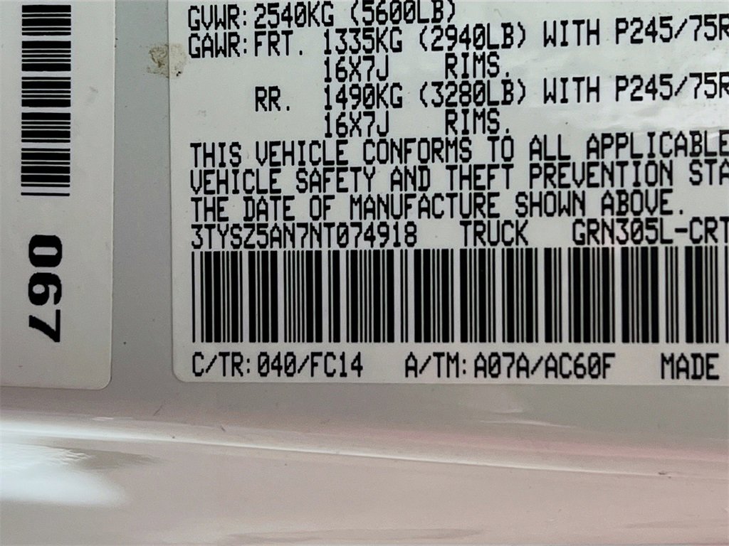 Certified 2022 Toyota Tacoma SR5 image 28