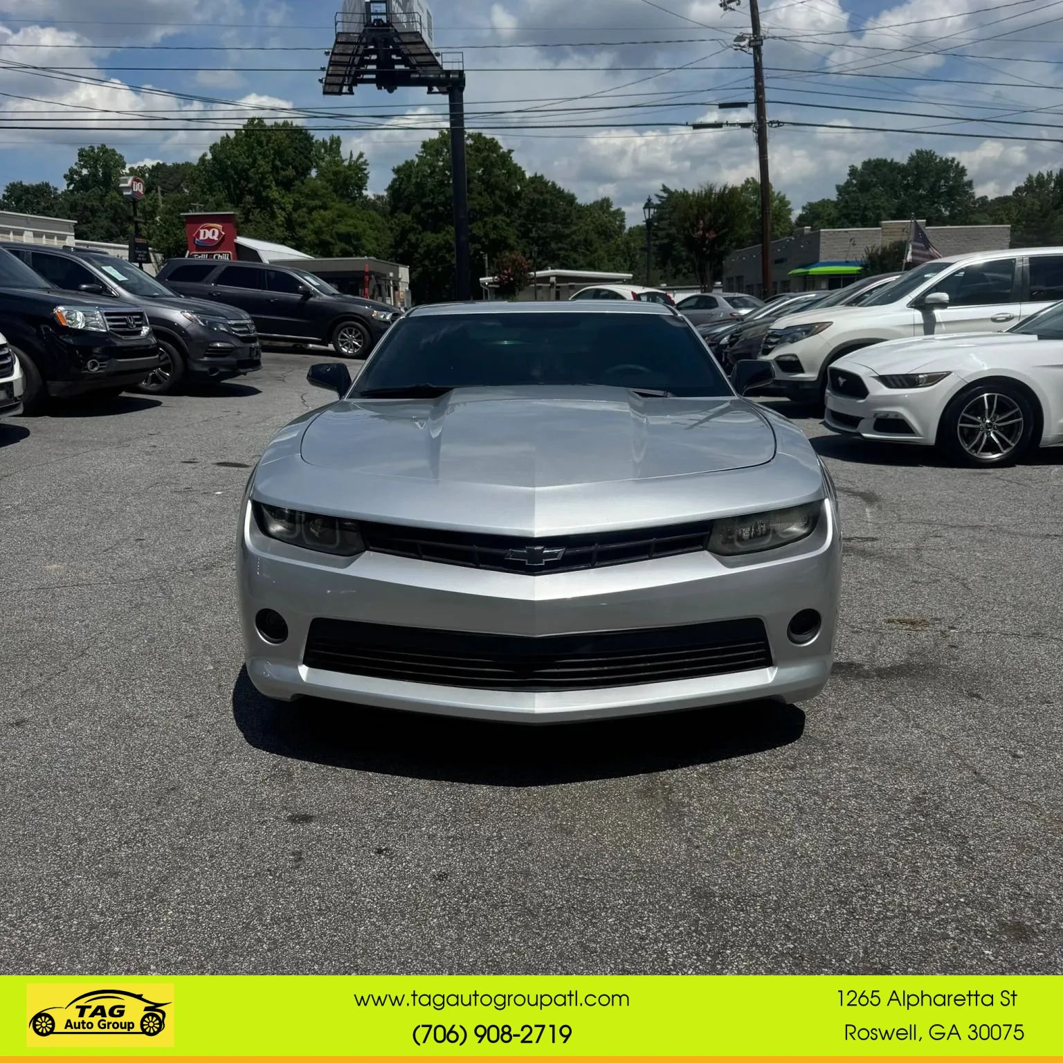Used 2015 Chevrolet Camaro LS RWD image 2