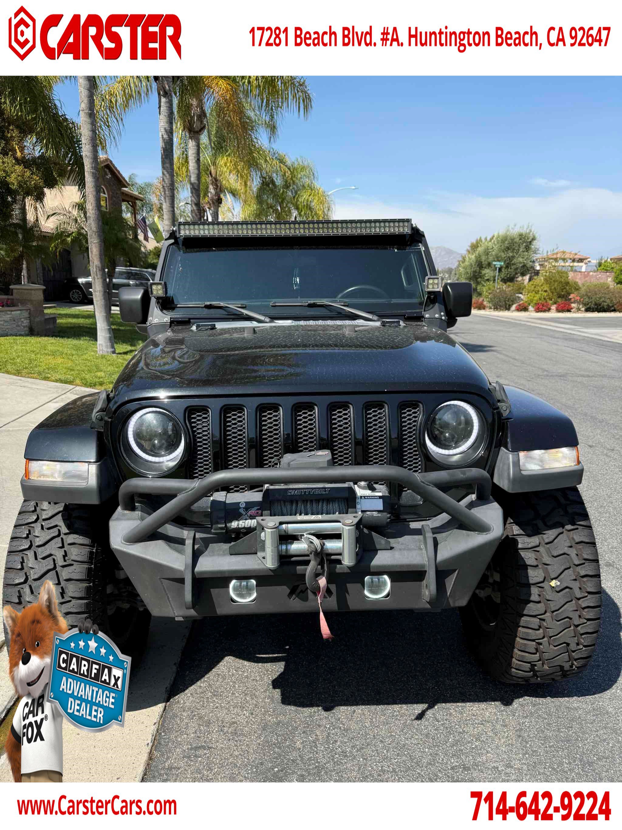 Used 2019 Jeep Wrangler Unlimited Sahara w/ Safety Group image 1