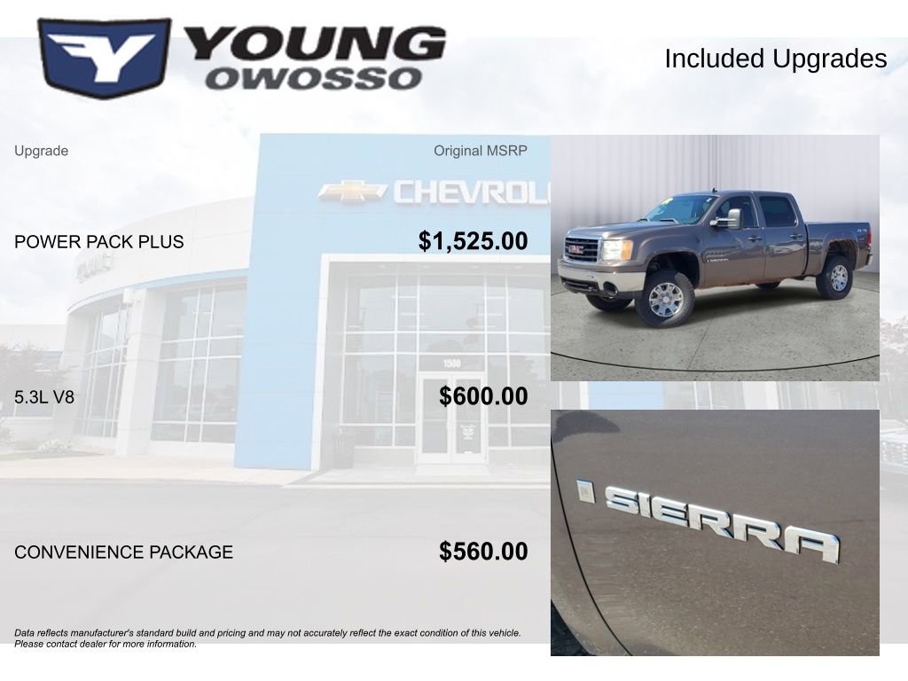 Used 2008 GMC Sierra 1500 SLE w/ Power Pack Plus AWD/4WD image 4