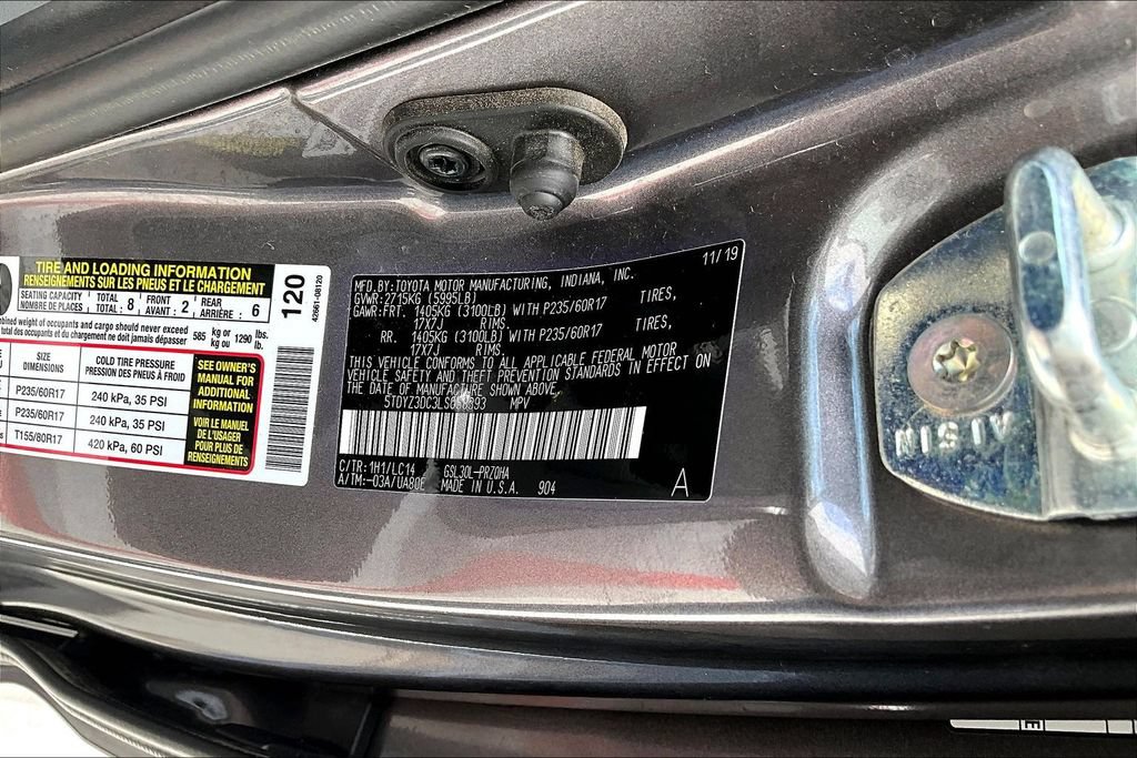 Certified 2020 Toyota Sienna XLE Premium FWD image 20