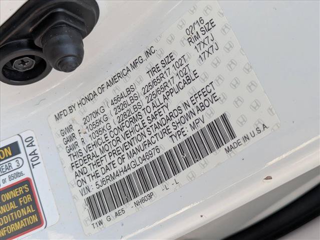Used 2016 Honda CR-V SE image 22