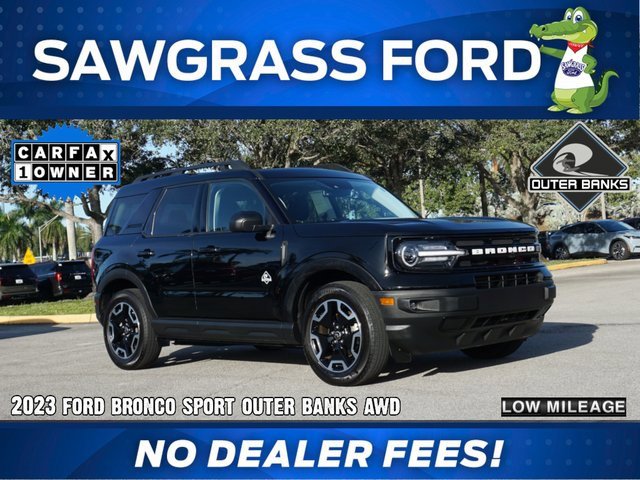 Certified 2023 Ford Bronco Sport Outer Banks w/ Tech Package