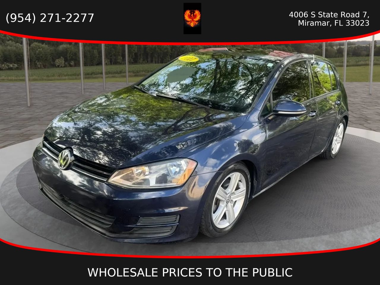 Used 2017 Volkswagen Golf Wolfsburg Edition FWD image 1