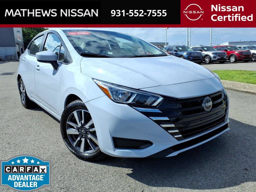 Certified 2024 Nissan Versa SV w/ Trunk Package FWD image 1