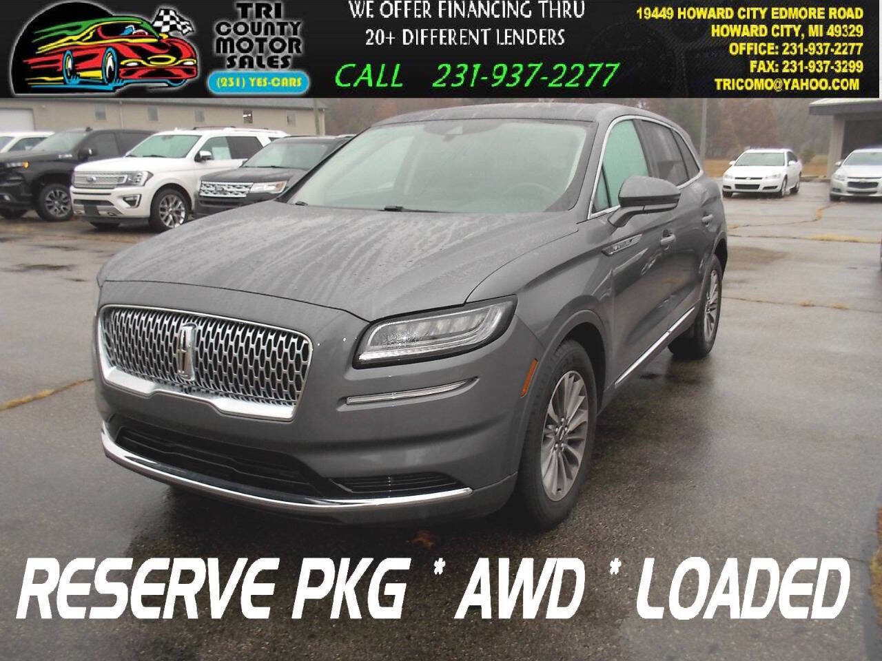Used 2021 Lincoln Nautilus Reserve