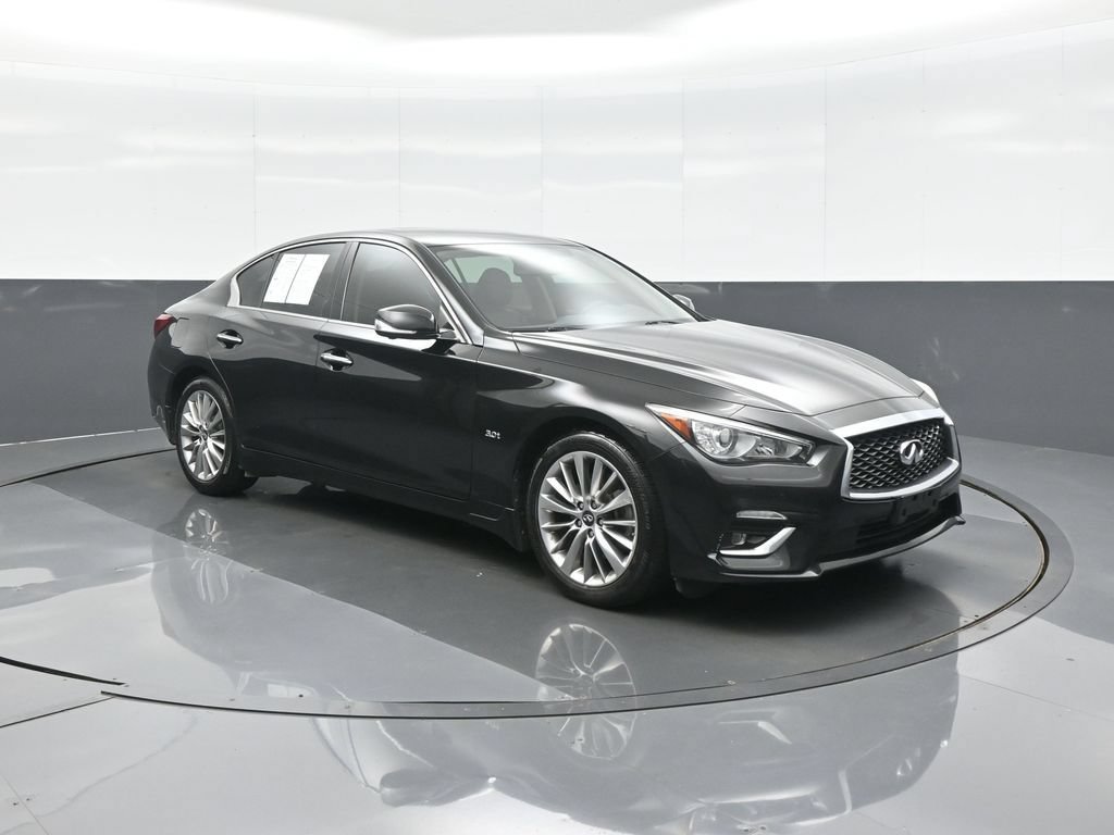 Used 2018 INFINITI Q50 Luxe w/ Essential Package (3.0T Luxe) AWD/4WD image 1