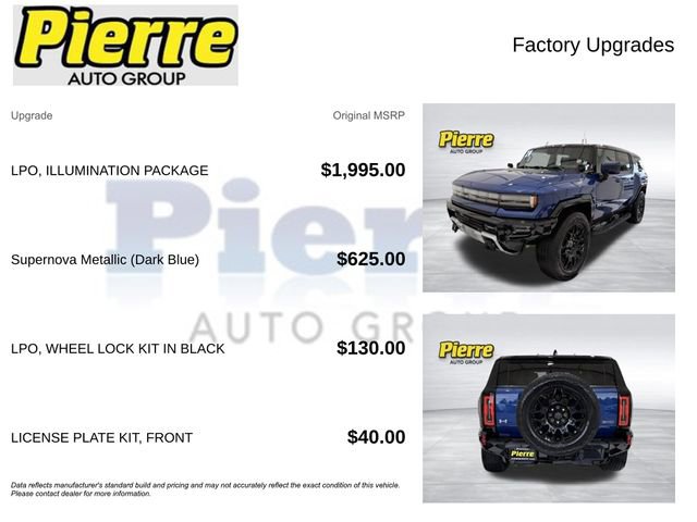 Used 2024 GMC Hummer EV 2X w/ LPO, Illumination Package image 13