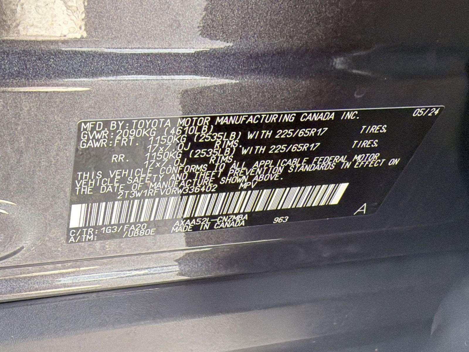 Certified 2024 Toyota RAV4 XLE FWD image 22