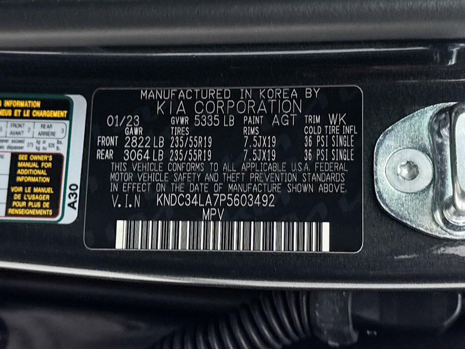 Used 2023 Kia EV6 Wind w/ Wind Technology Package image 35