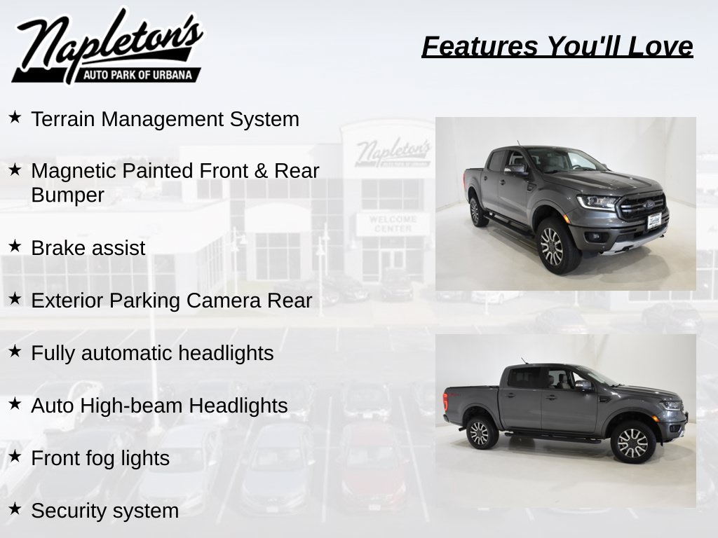 Used 2022 Ford Ranger Lariat w/ Equipment Group 501A High AWD/4WD image 21