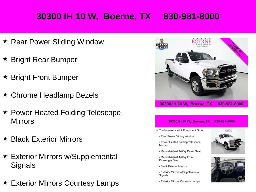 Used 2024 RAM 2500 Tradesman w/ Chrome Appearance Group image 41