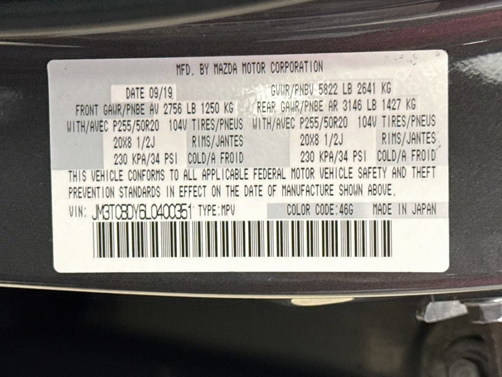 Used 2020 MAZDA CX-9 Grand Touring AWD/4WD image 33