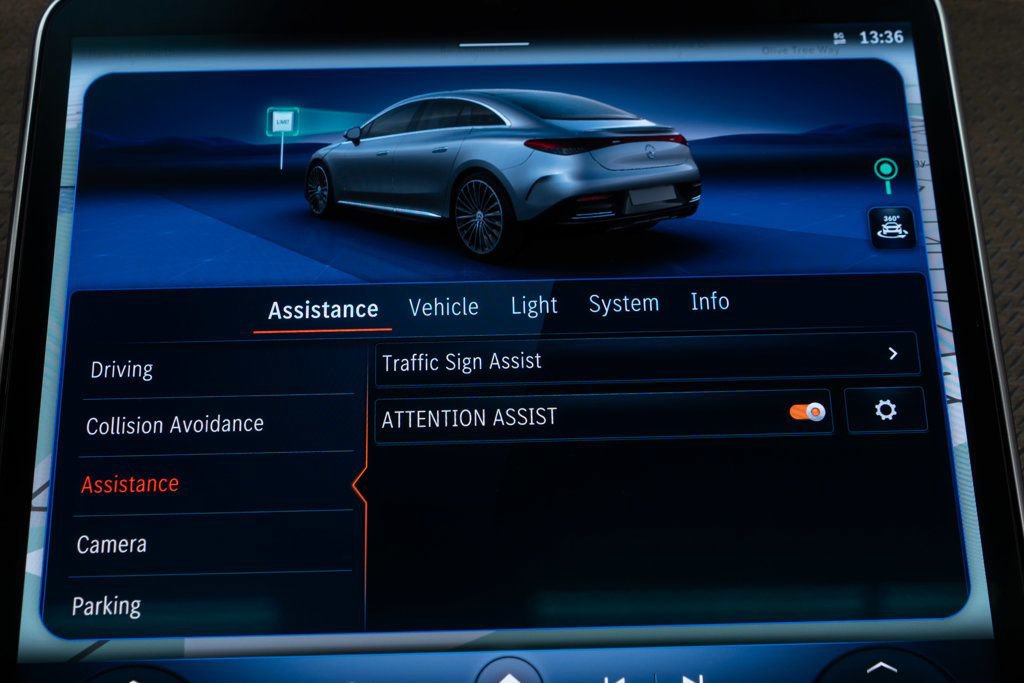 Used 2024 Mercedes-Benz EQE 350+ Sedan w/ AMG Line Exterior Package image 36