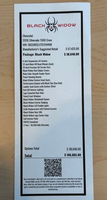 New 2026 Chevrolet Silverado 1500 RST image 2