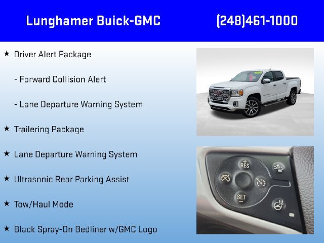Used 2021 GMC Canyon Denali AWD/4WD image 18