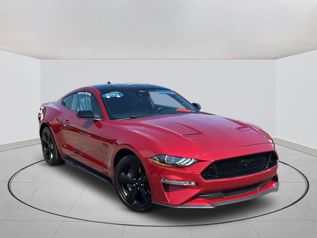 Used 2021 Ford Mustang GT Premium w/ Black Accent Package RWD image 1