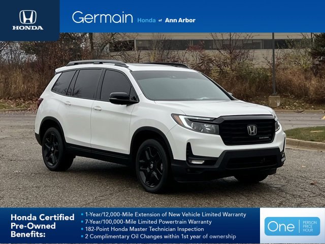 Certified 2024 Honda Passport Black Edition
