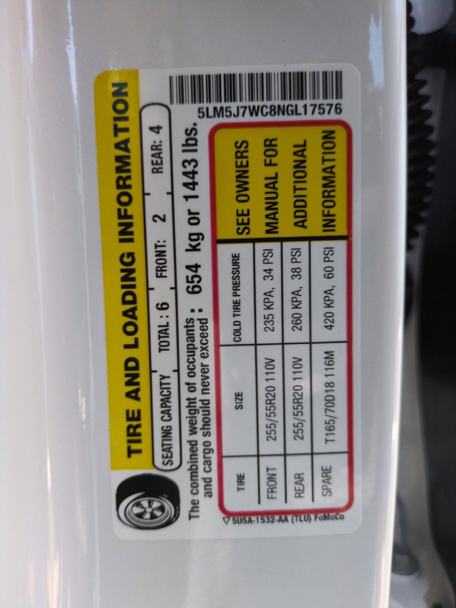 Used 2022 Lincoln Aviator Reserve w/ Equipment Group 201A RWD image 60