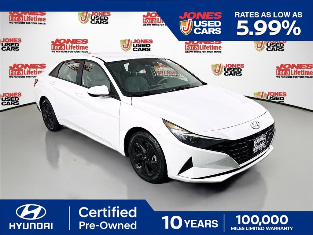 Certified 2021 Hyundai Elantra SEL