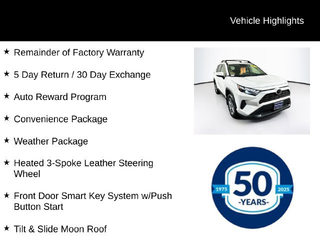 Used 2025 Toyota RAV4 XLE w/ Convenience Package AWD/4WD image 8
