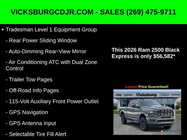 New 2026 RAM 2500 Tradesman image 27