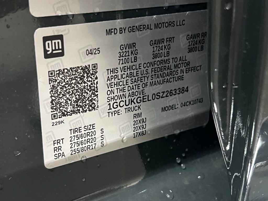 New 2025 Chevrolet Silverado 1500 LTZ w/ LTZ Convenience Package II image 47