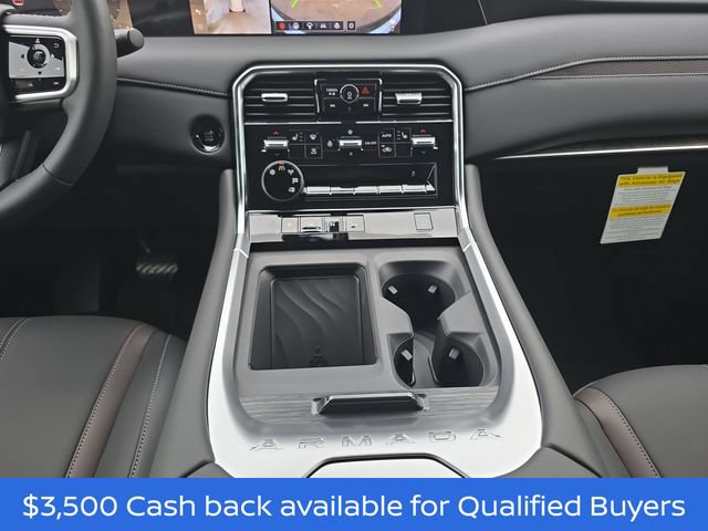 New 2026 Nissan Armada SL w/ Captain's Chari Seat Package RWD image 3