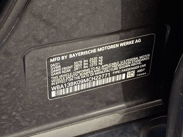 Used 2021 BMW M550i xDrive w/ Executive Package AWD/4WD image 31