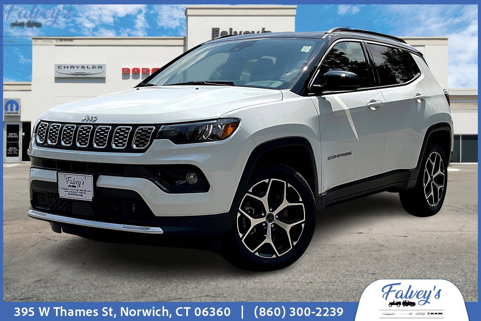 New 2025 Jeep Compass Limited w/ Sun and Sound Group image 1